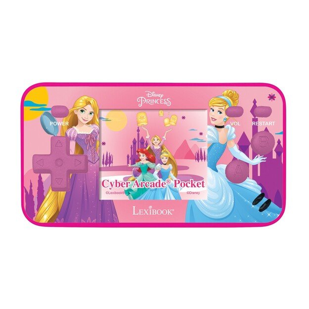 Lexibook - Disney Princess - Handheld Console Cyber Arcade® Pocket (JL1895DP)