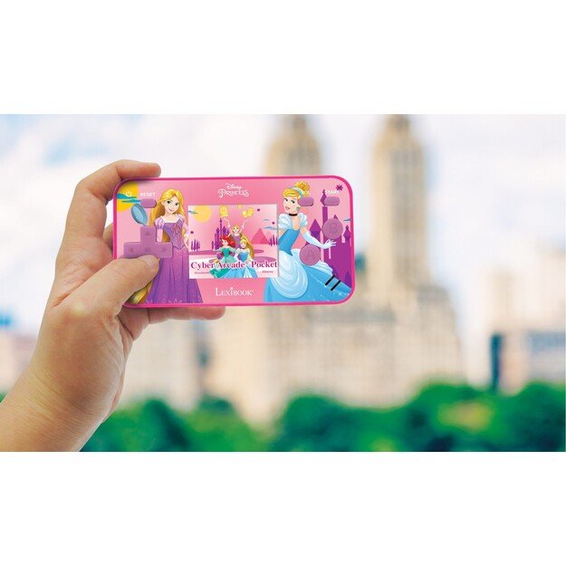 Lexibook - Disney Princess - Handheld Console Cyber Arcade® Pocket (JL1895DP)