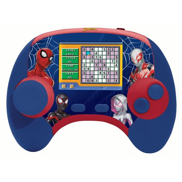 Lexibook - Spider-Man Educational bilingual console with LCD screen (EN/FR) (JCG100SPi1)