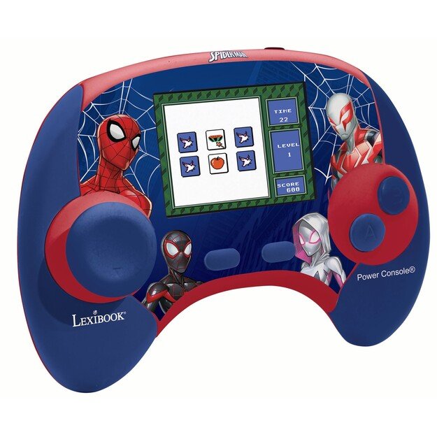 Lexibook - Spider-Man Educational bilingual console with LCD screen (EN/FR) (JCG100SPi1)