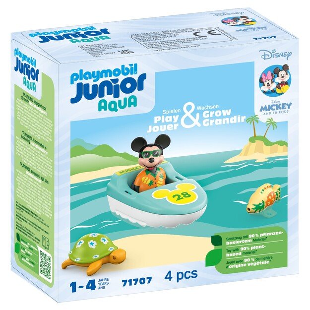 Playmobil - JUNIOR & Disney: Mickey's Boat Tour (71707)