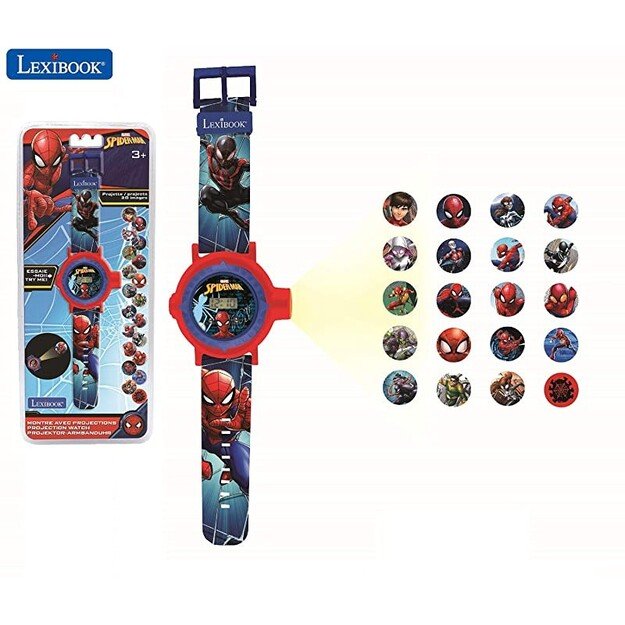 Lexibook - Spider-Man - Digital Projection Watch (DMW050SP)