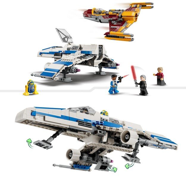 LEGO Star Wars - New Republic E-Wing™ vs. Shin Hati’s Starfighter™ (75364)