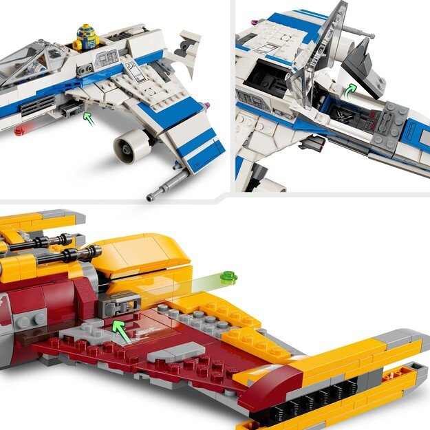 LEGO Star Wars - New Republic E-Wing™ vs. Shin Hati’s Starfighter™ (75364)