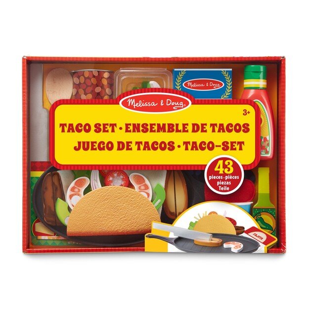 Melissa & Doug - Fill & Fold Taco & Tortilla Set (19370)