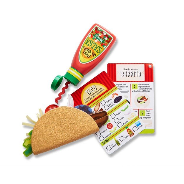 Melissa & Doug - Fill & Fold Taco & Tortilla Set (19370)