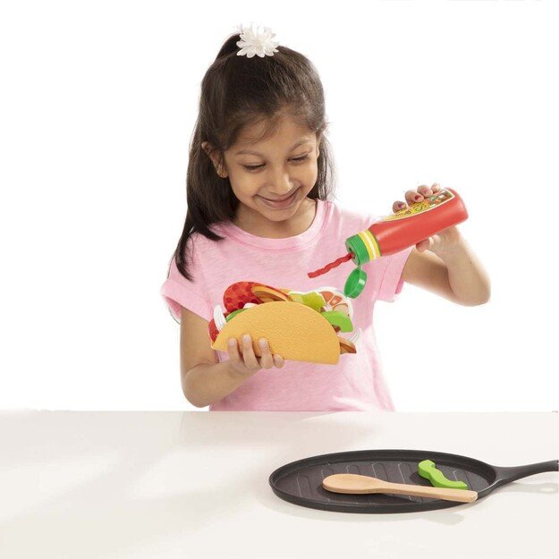 Melissa & Doug - Fill & Fold Taco & Tortilla Set (19370)