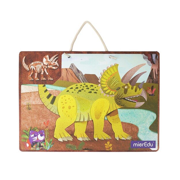 mierEdu - Magnetic Pad - Triceratops - (ME0545)