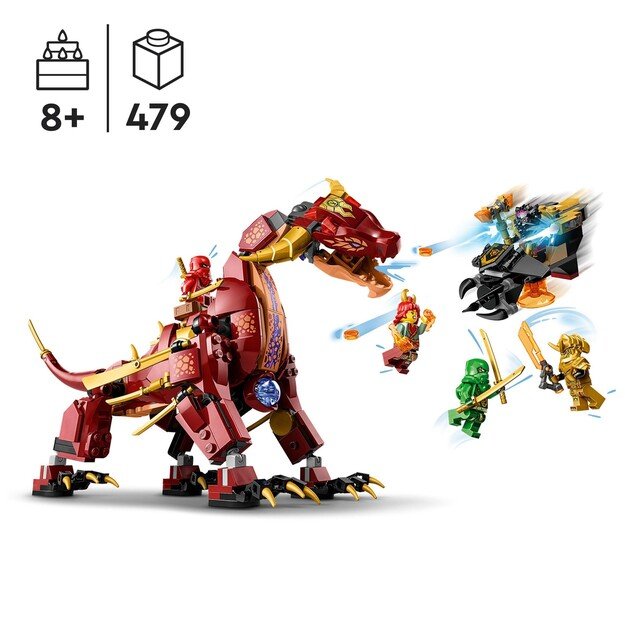 LEGO Ninjago - Heatwave Transforming Lava Dragon (71793)