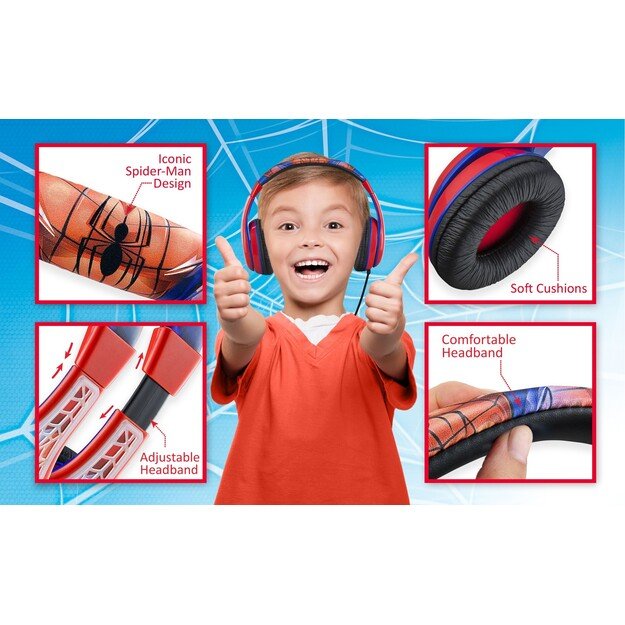 eKids - Headphones for kids with Volume Control to protect hearing