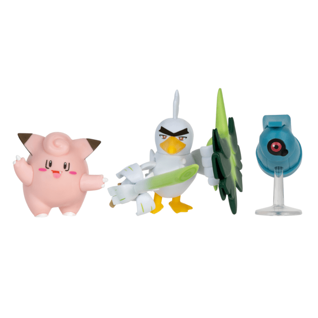 Pokémon - Battle Figure 3 Pk - Clefairy, Beldum(PKW3057)