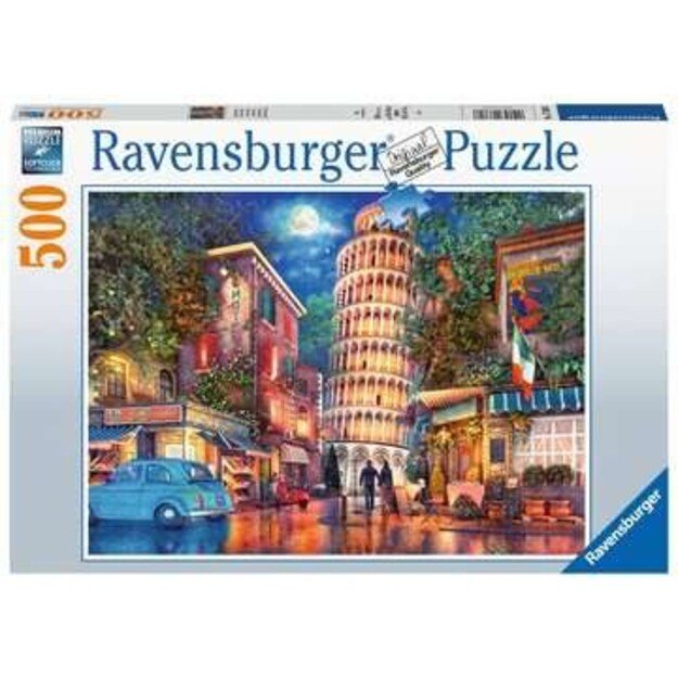 Ravensburger - Streets Of Pisa 500p - (10217380)