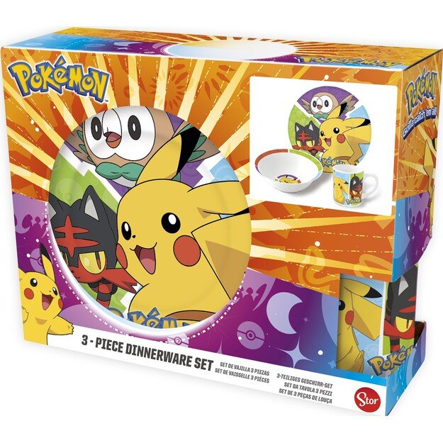 Pokémon - 3-Piece Ceramic Gift Set  (36965)