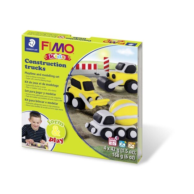 FIMO - Kids Form & Play Set - Trucks (8034 30 LZ)