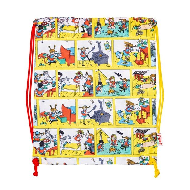 Pippi Longstocking - Hippa Gymsack Energetic yellow (73100286)