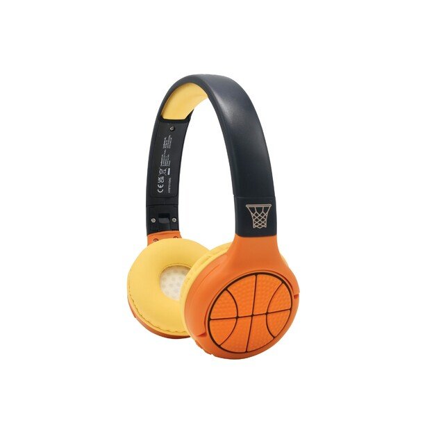 Lexibook - 2-in-1 Basketball Bluetooth Headphones (HPBT010BA)