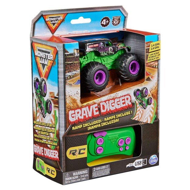 Monster Jam - RC 1:64 - Grave Digger (6068563)