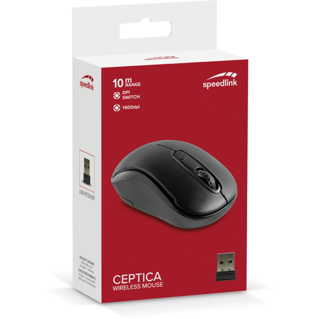 Speedlink - CEPTICA Mouse - Wireless, black