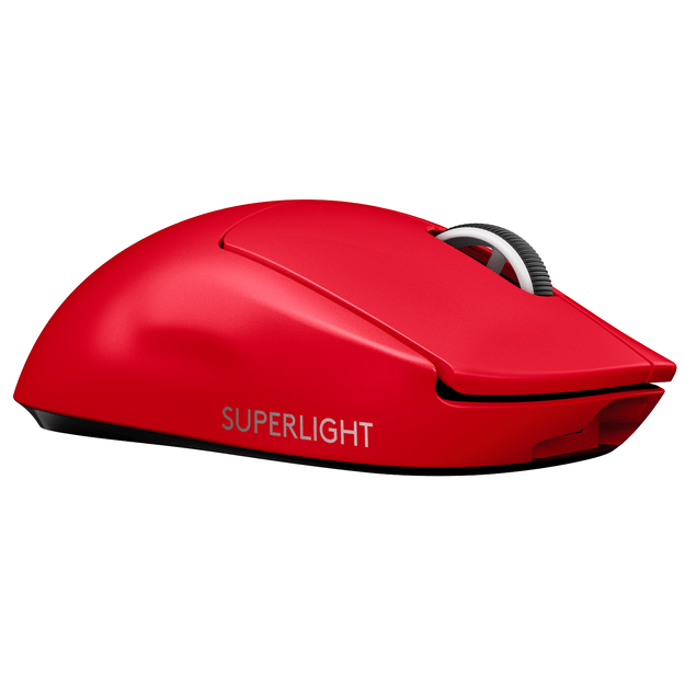 Logitech - PRO X SUPERLIGHT Wireless Gaming Mouse - RED