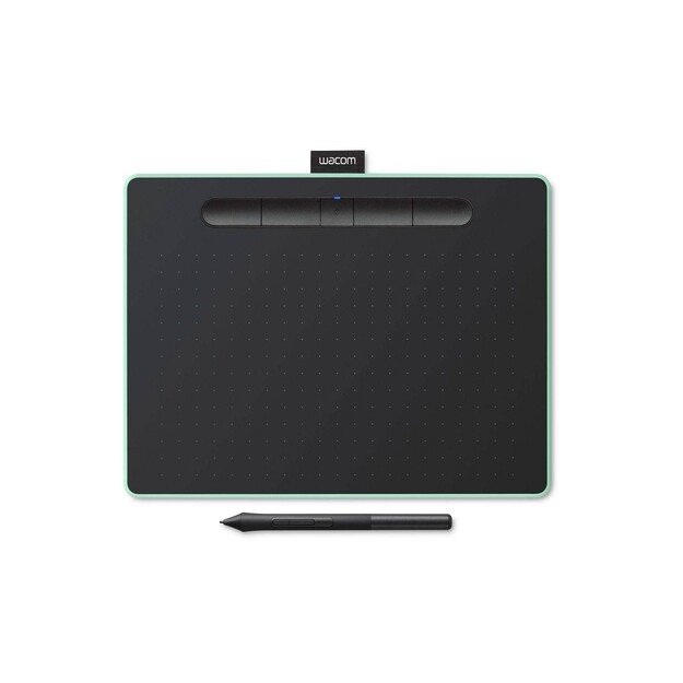 Wacom - Intuos Tablet Medium Bluetooth, Black/Green