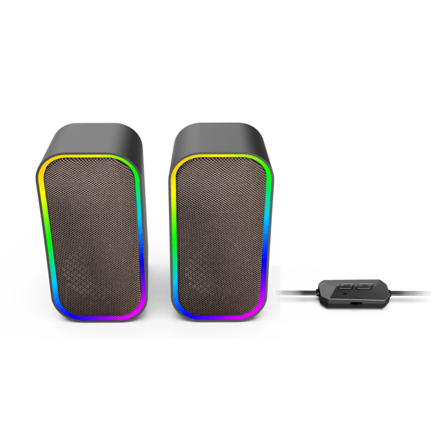 Speedlink - TOKEN RGB Gaming Stereo Speaker, black