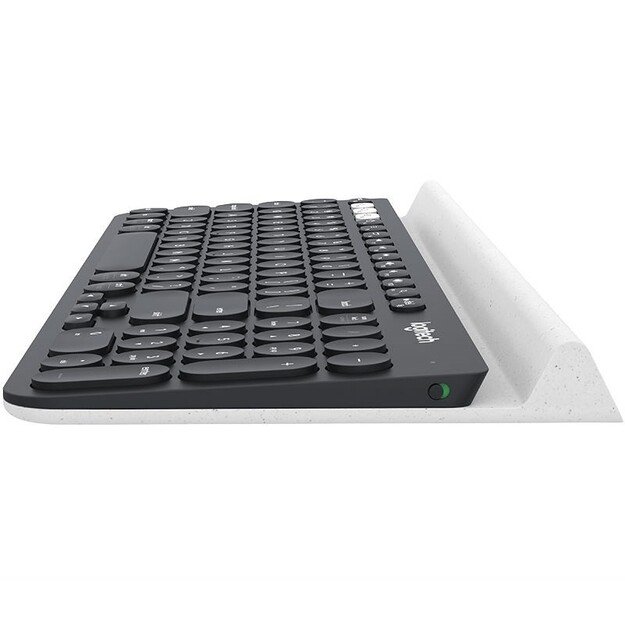 Logitech - K780 Multi-Device Wireless Keyboard, Grey/White (Nordic)