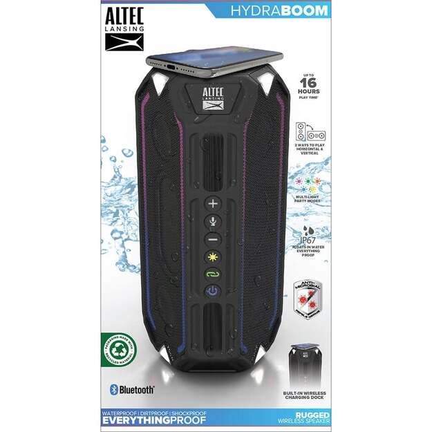 Altec Lansing - Hydraboom Bluetooth Speaker IMW1400 Waterproof