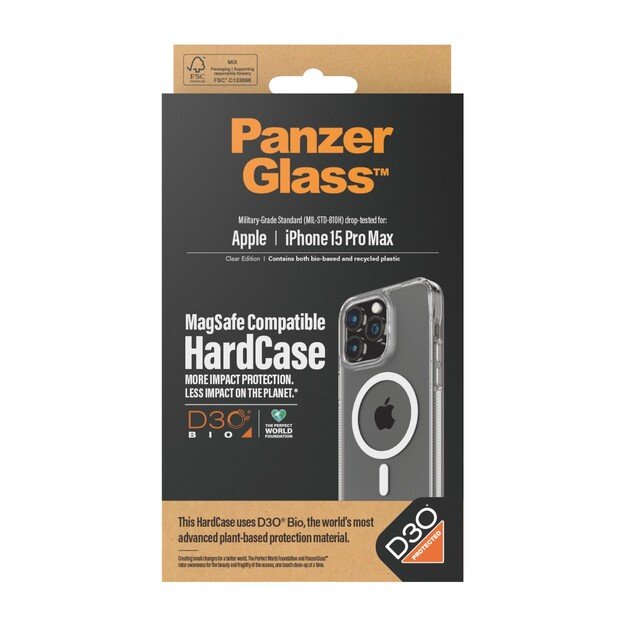 PanzerGlass - iPhone 15 Pro Max HardCase MagSafe D3O