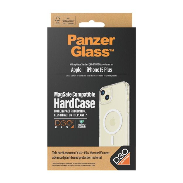 PanzerGlass - iPhone 15 Plus HardCase MagSafe with D3O