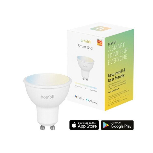 Hombli - Smart Spot GU10 CCT 4,5W Dimmable