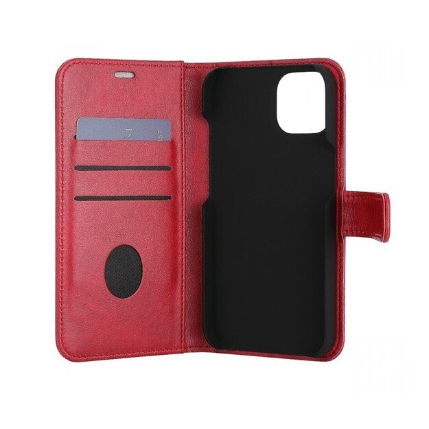 RadiCover - Radiation Protection Wallet Vegan Leather iPhone 14 Flipcover Red