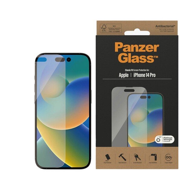 PanzerGlass - Screen Protector Apple iPhone 14 Pro - Classic Fit