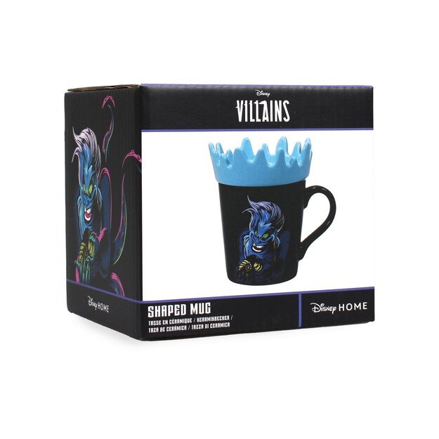 Disney - Mug Shaped (335ml) - Ursula Crest (MUGSDC17)