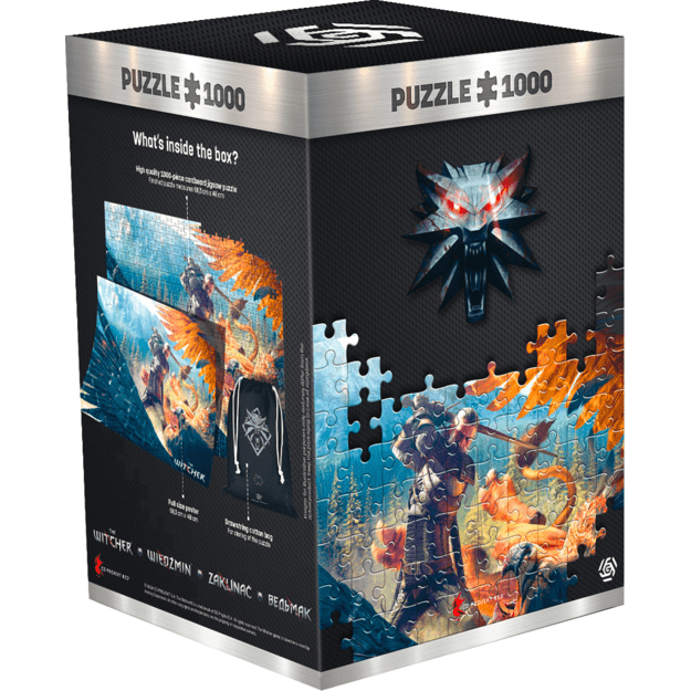 THE WITCHER: GRIFFIN FIGHT PUZZLES, PREMIUM - 1000