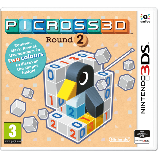 Picross 3D Round 2
      
        - Nintendo 3DS