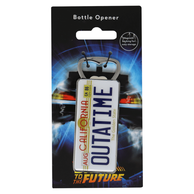 Back to the Future Outatime Bottle Opener