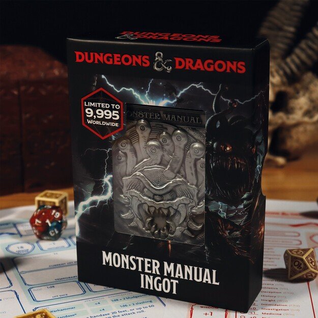 Dungeons & Dragons Limited Edition Monster Manual Ingot