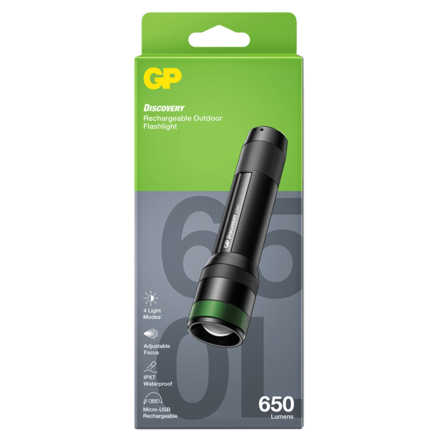 GP - Discovery Flashlight CR41 600LM (450053)