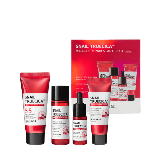 Some By Mi - Snail Truecica Miracle Repair Starterkit - Travel Sizes