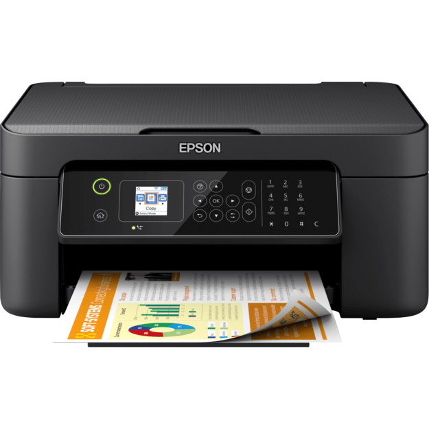 Epson - WorkForce Pro WF-3820DWF Print, Scan, Copy, Fax,