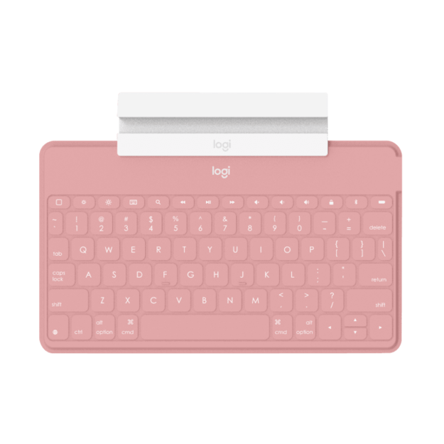 Logitech - Keys-To-Go - Pink (Nordic)