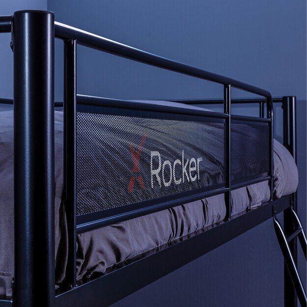 Xrocker Hq High Sleeper Gaming Bed With Desk - Black And Red