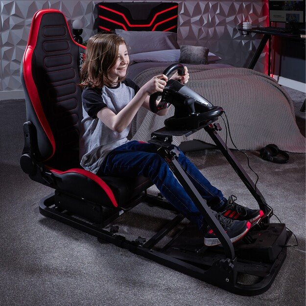 Xrocker Xr Racing Chicane Racing Seat For The Xr Racing Rig - Black And Red