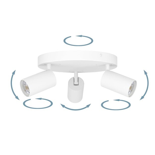 EGLO - Telimbela-Z spot roundel white - RGB + TW - Zigbee, Bluetooth