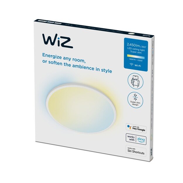 WiZ - Superslim Smart Ceiling Light  - White