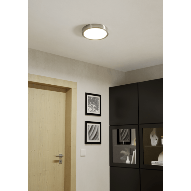 EGLO - FUEVA 5 CEILING - Ø210 17W 2000LM - brushed steel