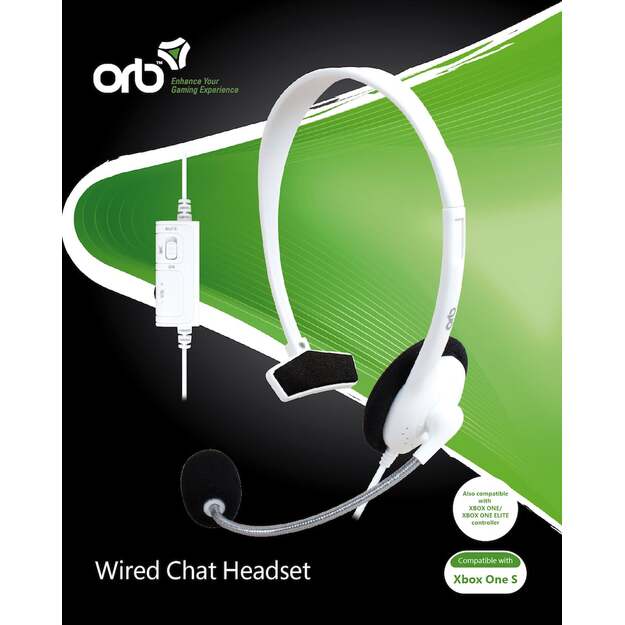 ORB Wired Chat Headset - For Xboxone S