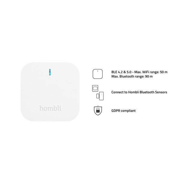 Hombli - Smart Bluetooth Bridge – Hub for wireless sensors