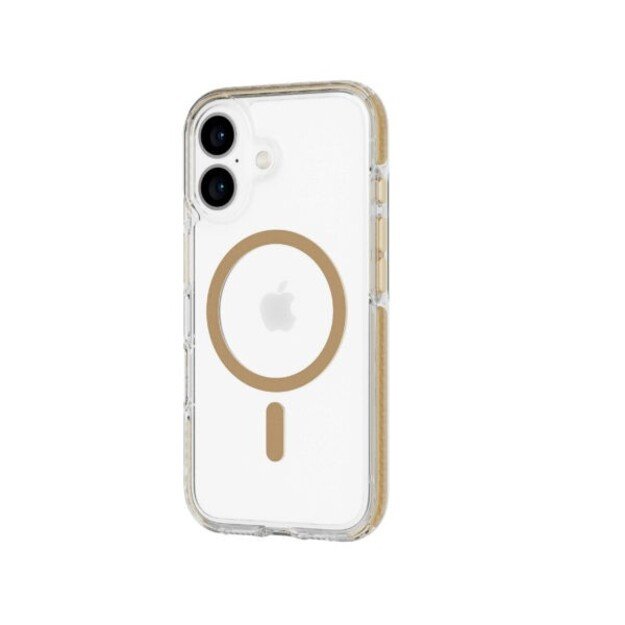 Tech21 - Evo Crystal - Cover - iPhone 16 - MagSafe - Gold