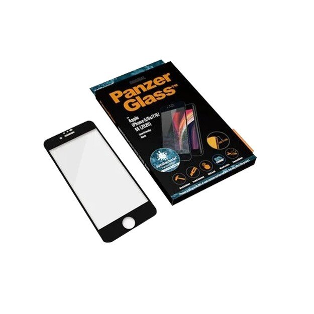 PanzerGlass - Screen Protector Apple iPhone 8 - 7 - 6s - 6 - SE (2020/2022) - Edge-to-Edge